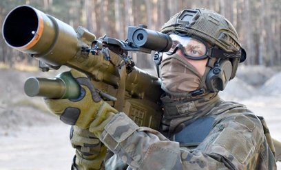 Zestaw przeciwlotniczy Piorun. Podczas targów World Defense Show 2022 w Arabii Saudyjskiej, system t