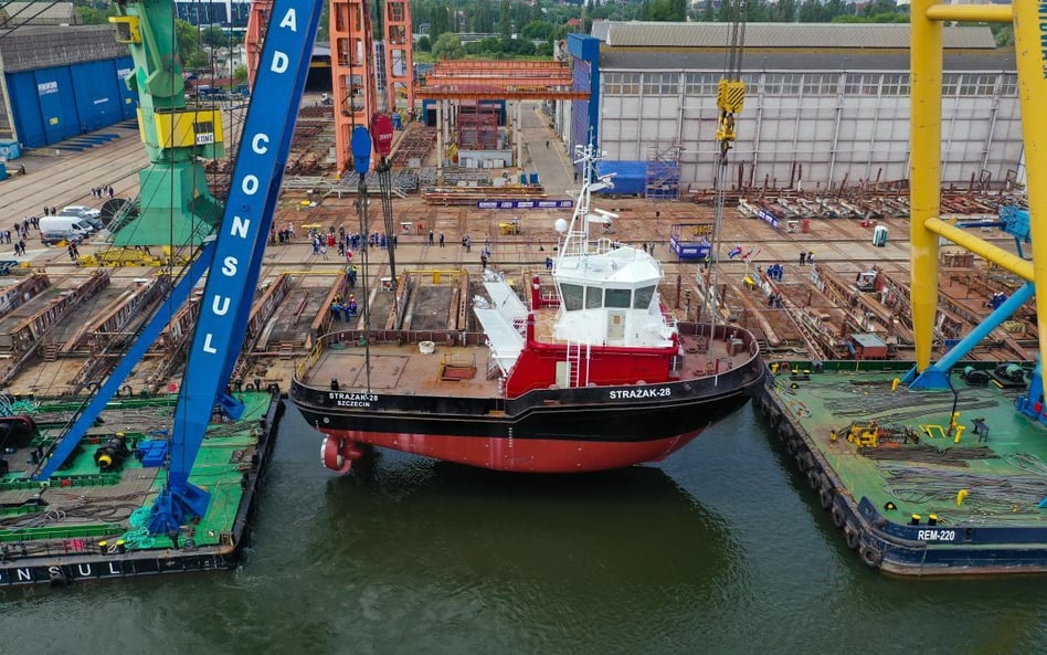 W stoczni Remontowa Shipbuilding zwodowano Strażaka-28