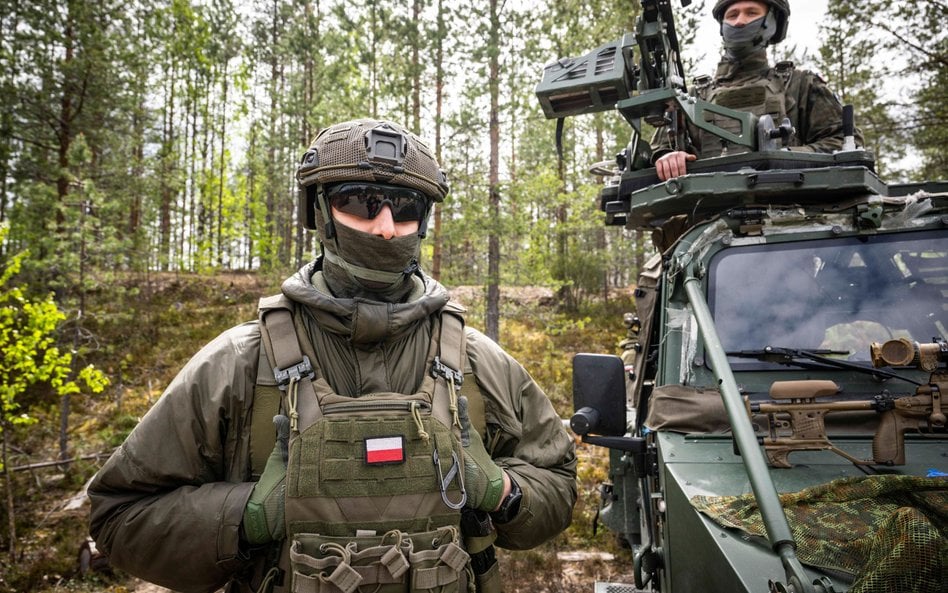 Żołnierze Wojska Polskiego na ćwiczeniach wojskowych Saber Strike 26 (fot. ilustracyjna)