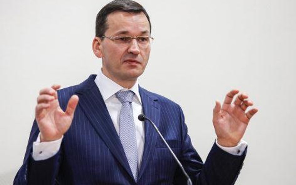 Wicepremier Mateusz Morawiecki