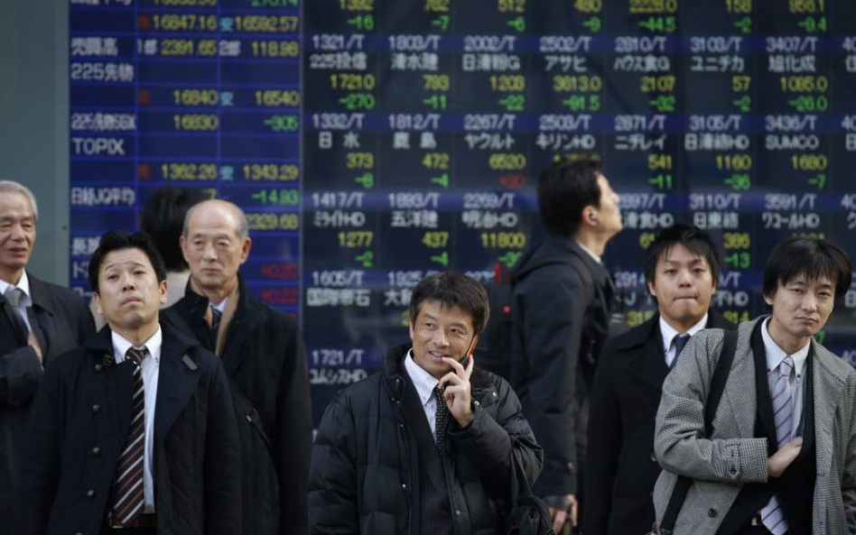 Nikkei225 blisko 15-letnich szczytów
