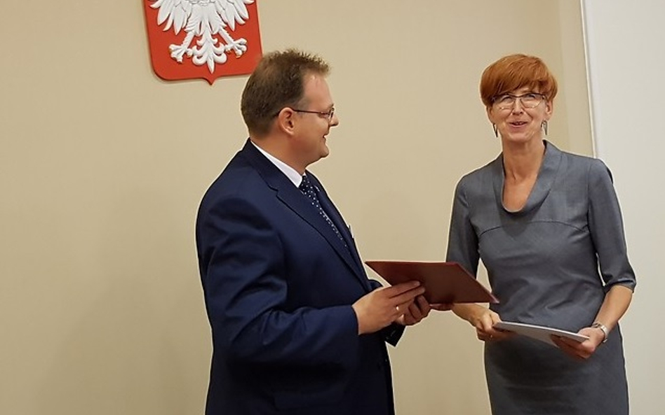 Jan Kasprzyk i Elżbieta Rafalska