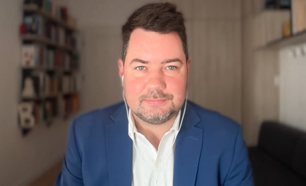 Dr Bartosz Rydliński, politolog z UKSW