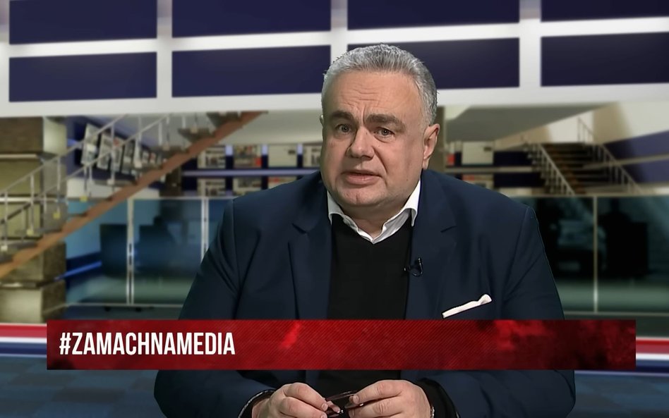 Tomasz Sakiewicz (na zdjęciu) marnuje potencjał Telewizji Republika, która mogła być tym dla PiS czy