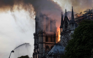 Płonąca katedra Notre Dame pokazała mizerię polskiej debaty publicznej