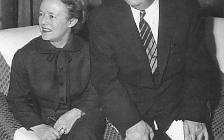 Alfred Hitchcock z żoną