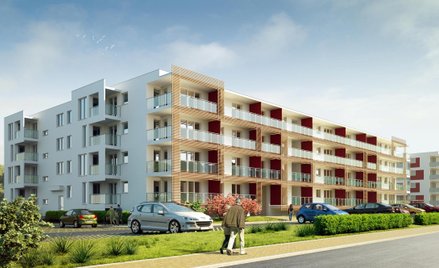 Lublin to jedno z najszybciej zabudowywanych miast spoza „wielkiej szóstki”. Na wizualizacji inwesty