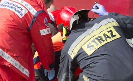 Wielkopolska: Autobus szkolny wypadł z drogi. Są ranni