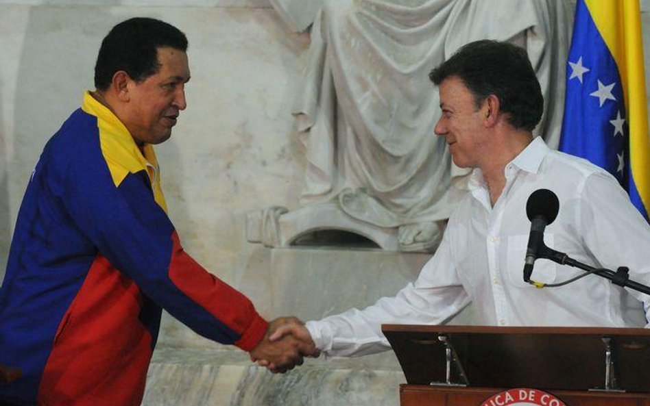 Chavez godzi się z Kolumbią