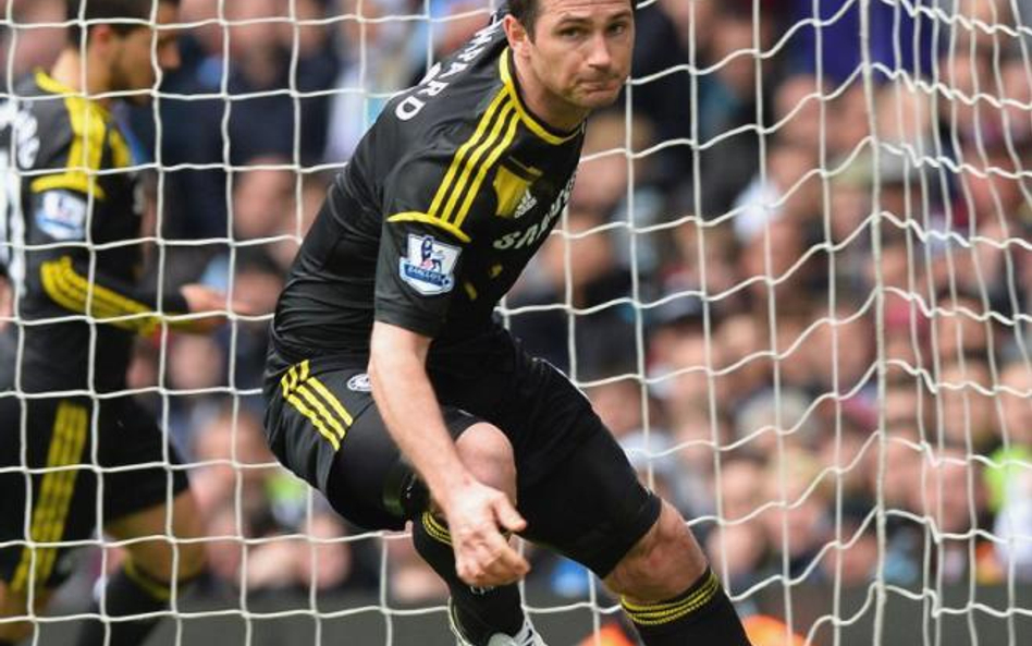Frank Lampard i jego Chelsea zagrają jutro w Amsterdamie z Benficą Lizbona w finale Ligi Europejskie