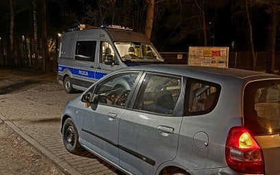 Zatrzymany kierowca poruszał się Hondą Jazz
