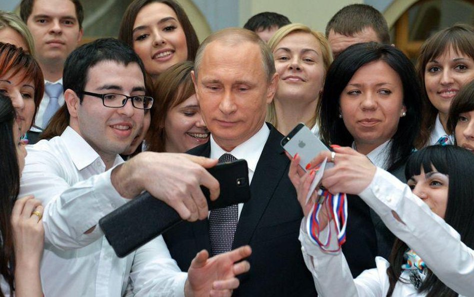 Selfie z Władimirem Putinem