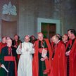 Z papieżem Pawłem VI w Watykanie. 1964 r.