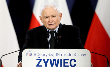 Prezes PiS Jarosław Kaczyński
