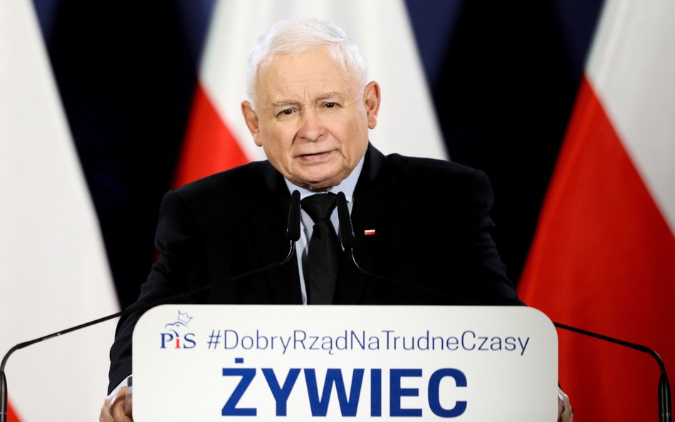 Prezes PiS Jarosław Kaczyński