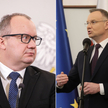 Minister sprawiedliwości Adam Bodnar i prezydent Andrzej Duda