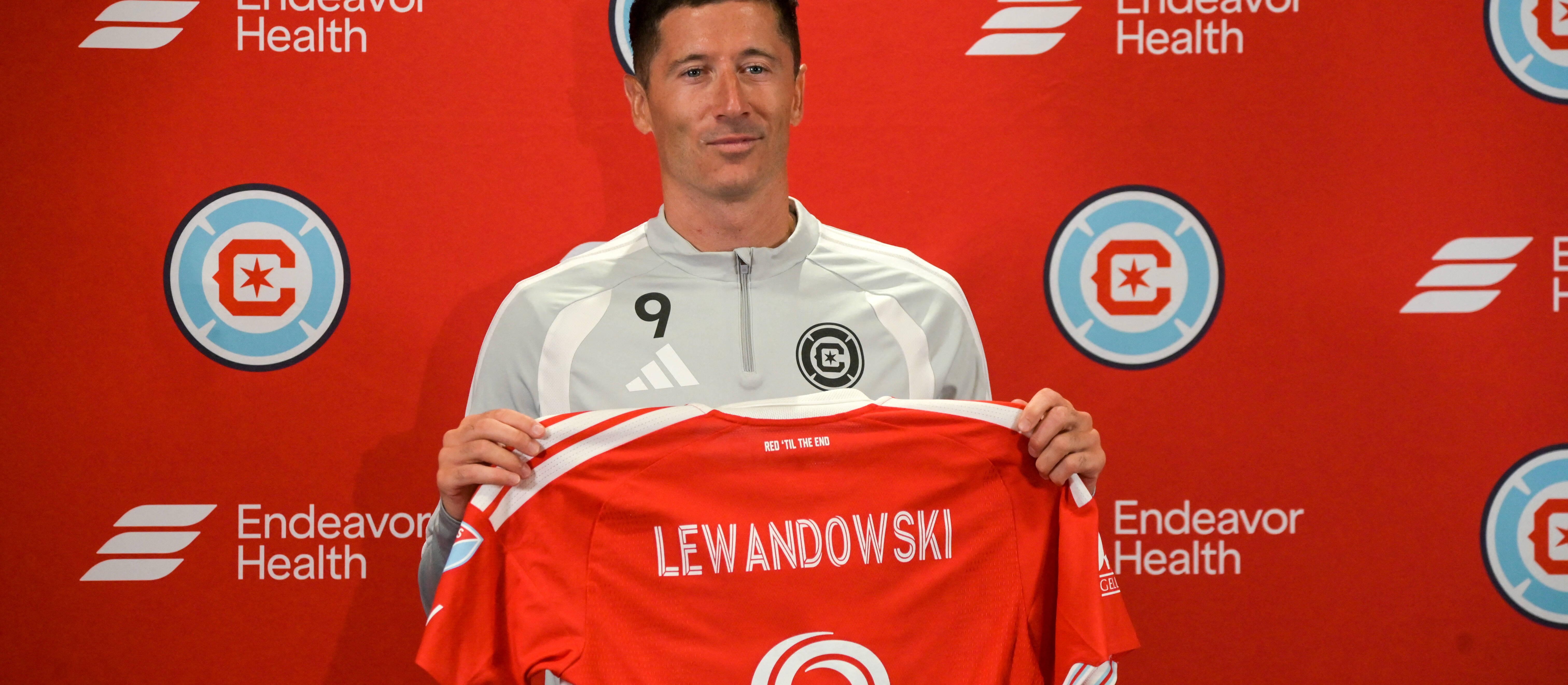 Robert Lewandowski po prezentacji w Chicago Fire: Byłem pod wrażeniem, jak klub o mnie się starał