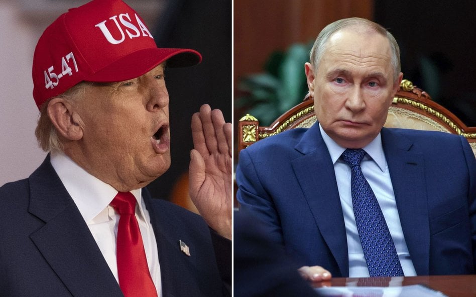 Donald Trump i Władimir Putin