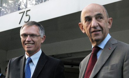 Carlos Tavares, prezes i Louis Gallois, przewodniczący rady nadzorczej PSA