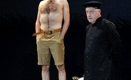 Rafał Królikowski (Prometeusz) Jerzy Szejbal (Szatan)