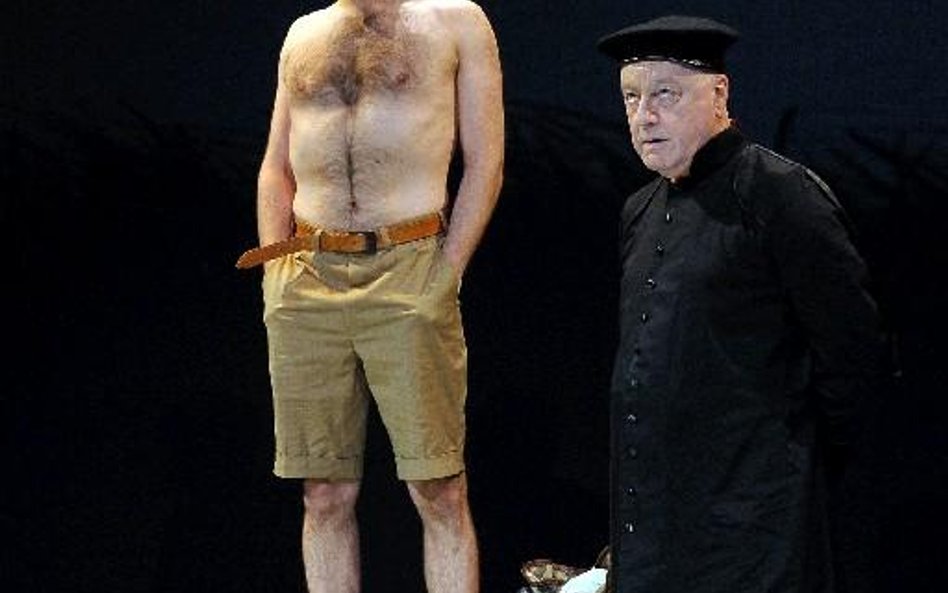 Rafał Królikowski (Prometeusz) Jerzy Szejbal (Szatan)