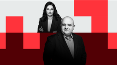 Marzena Tabor-Olszewska, redaktor prowadząca „Rzeczpospolitej” i Jerzy Haszczyński, kierownik działu
