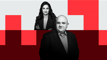 Marzena Tabor-Olszewska, redaktor prowadząca „Rzeczpospolitej” i Jerzy Haszczyński, kierownik działu