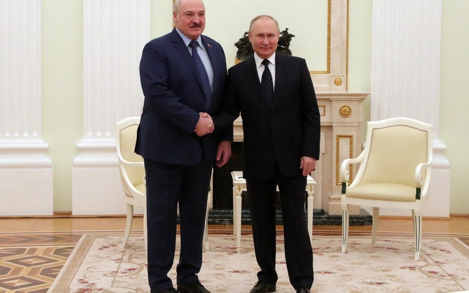 Aleksander Łukaszenko i Władimir Putin