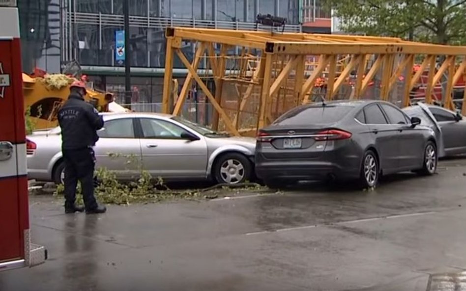 Seattle: Cztery ofiary po zawaleniu się żurawia na kampusie Google