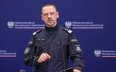 Komendant główny policji Marek Boroń