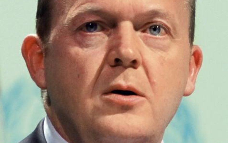 Lars Lokke Rasmussen, premier Danii Fot. bloomberg