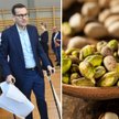 Mateusz Morawiecki w czasie głosowania. PiS na bazarku to najczęściej Pistacje