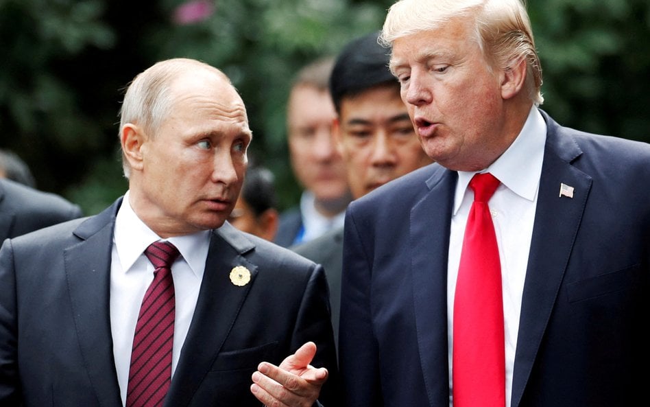 Władimir Putin, Donald Trump. Zdjęcie archiwalne z 2017 roku