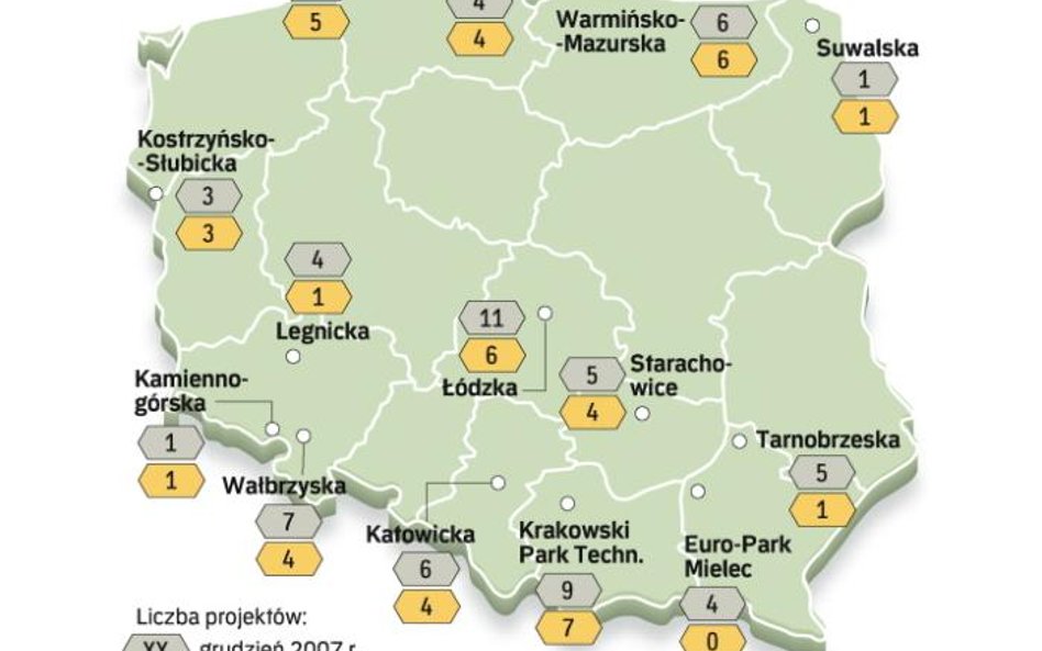 Obecny grudzień jest dla stref gorszy niż ten przed rokiem. O 21 stopniała liczba finalizowanych pro