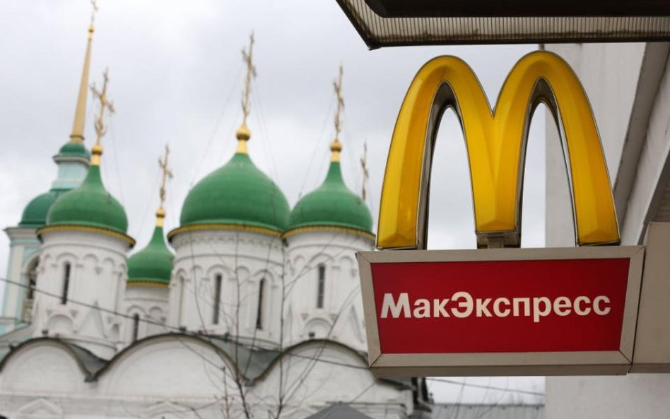 Kłopoty McDonald's w Rosji