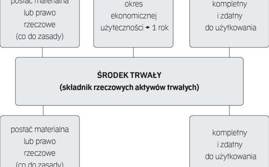 Schemat nr 2. Jakie kryteria musi spełniać środek trwały