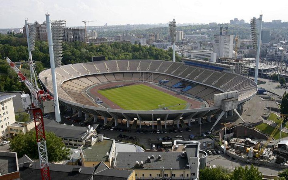 Stadion w Kijowie - to tu zgodnie z pierwotną decyzją UEFA miał odbyć się finał Euro 2012. Teraz wed