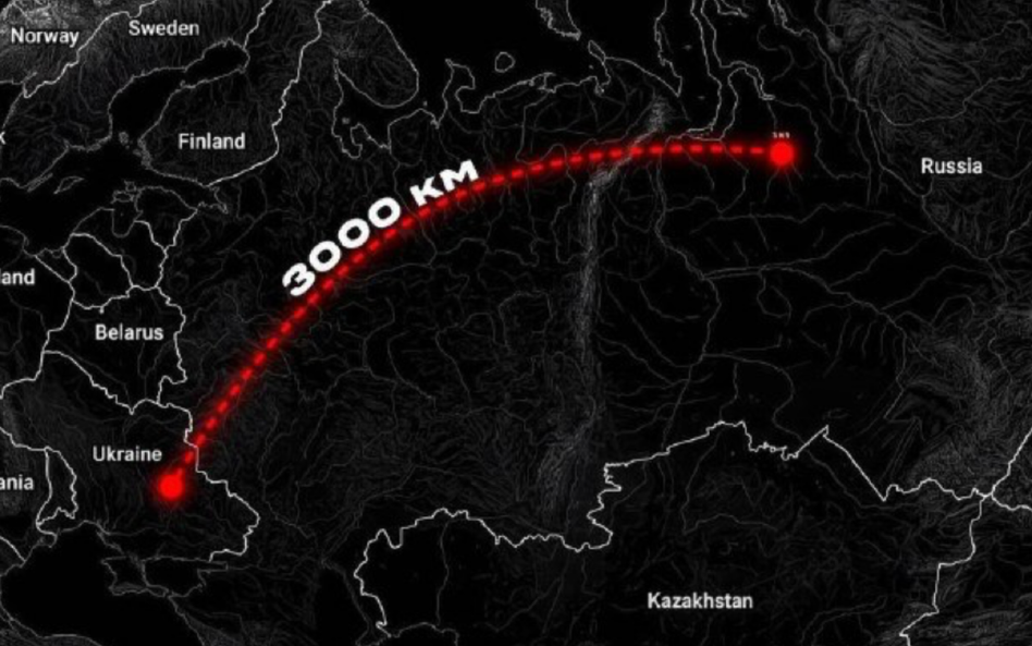 Rekordowo dalekie uderzenie Ukrainy. Spektakularny atak na zakłady 3 tys. km od granicy