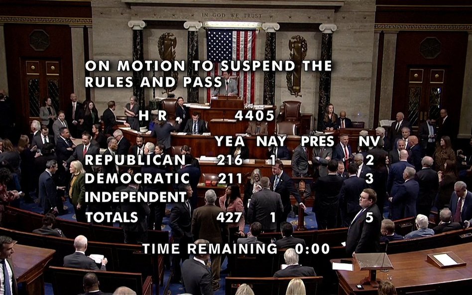 Izba Reprezentantów niemal jednogłośnie poparła rezolucję ws. publikacji akt ze sprawy Jeffreya Epst