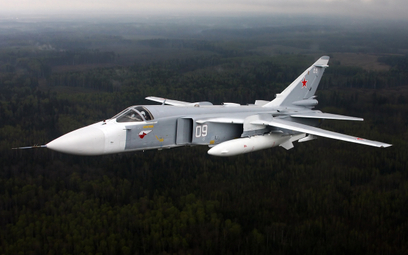 Rosyjski samolot bombowy Su-24