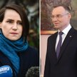 Agnieszka Pomaska i Andrzej Duda