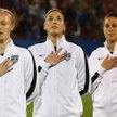 Od lewej: Becky Sauerbrunn, Hope Solo, Carli Lloyd