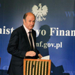 Minister finansów Jacek Rostowski