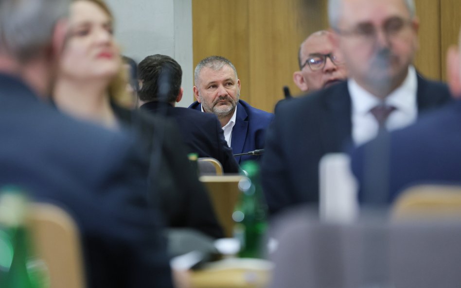Minister sprawiedliwości, prokurator generalny Waldemar Żurek na posiedzeniu sejmowej komisji sprawi