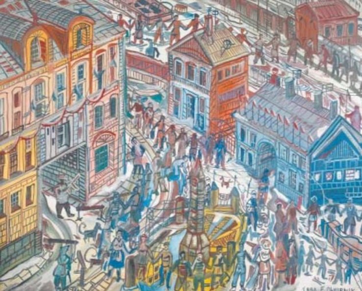 Obrazy Edwarda Dwurnika zdominowały krajowe aukcje.