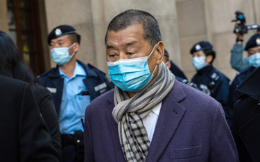 Jimmy Lai został skazany na 13 miesięcy więzienia