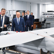 Władimir Putin w fabryce dronów w Petersburgu