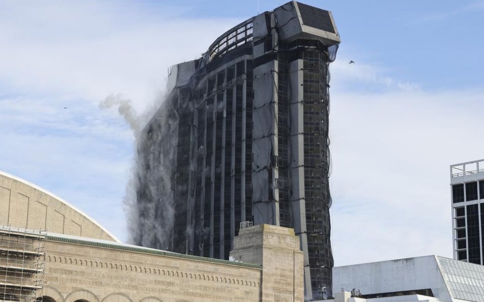 Trump Plaza w Atlantic City