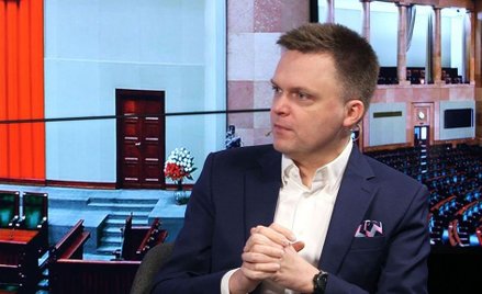 Szymon Hołownia: Politycy PiS konsekwentnie łamią konstytucję
