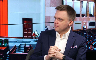 Szymon Hołownia: Politycy PiS konsekwentnie łamią konstytucję